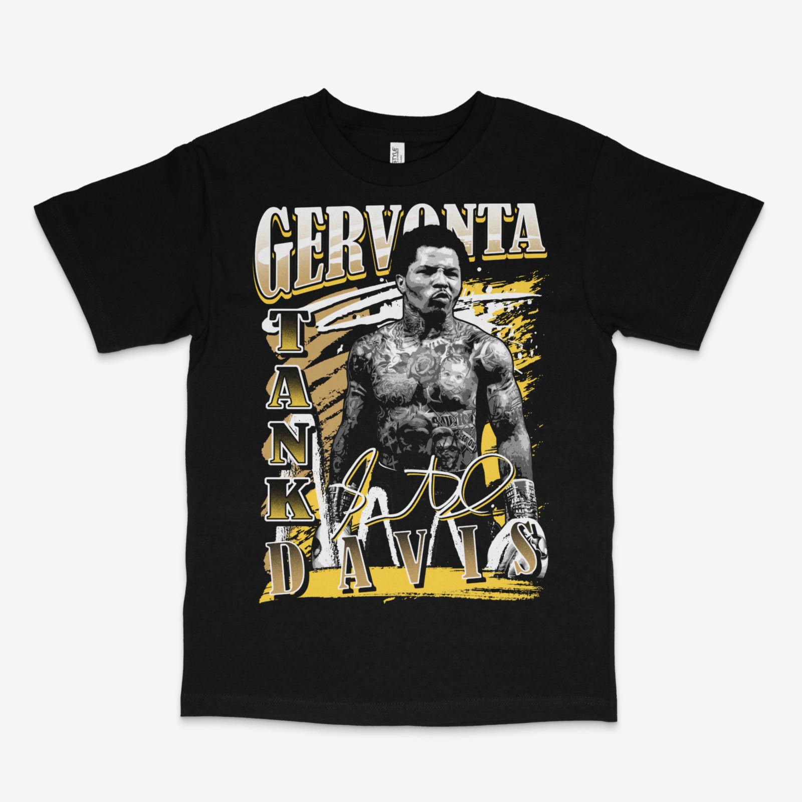 Tank Davis Boxing Black Tee S разноцветный