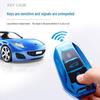 Soft TPU Rubber Key Case for Dongfeng Peugeot 408 & 508 - Full Coverage Black