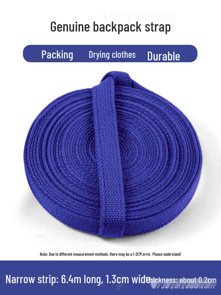 

Military Green Fire Blue Wear-Resistant 3535 Woven Strap: Outdoor Drying & Training Rope.