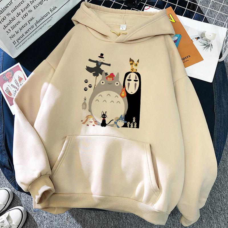 

Winter Street Fashion Trend: Unisex Hoodies with Totoro Ukiyo-e Elements To Add Trendy Value S