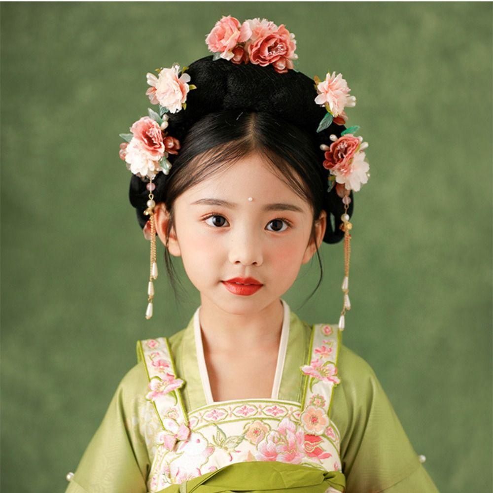 Quaste Hanfu Haarnadel Perle Chinesischer Stil Haarnadel Set Antik Cheongsam