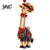 Acryl Hangende Sieraden Giraffe Kerst Geldhouder Ornament, Geldclip Decor voor Ruimtebesparende Kerstboomzak Auto, Schattige Beroepsfiguur, Decoraties