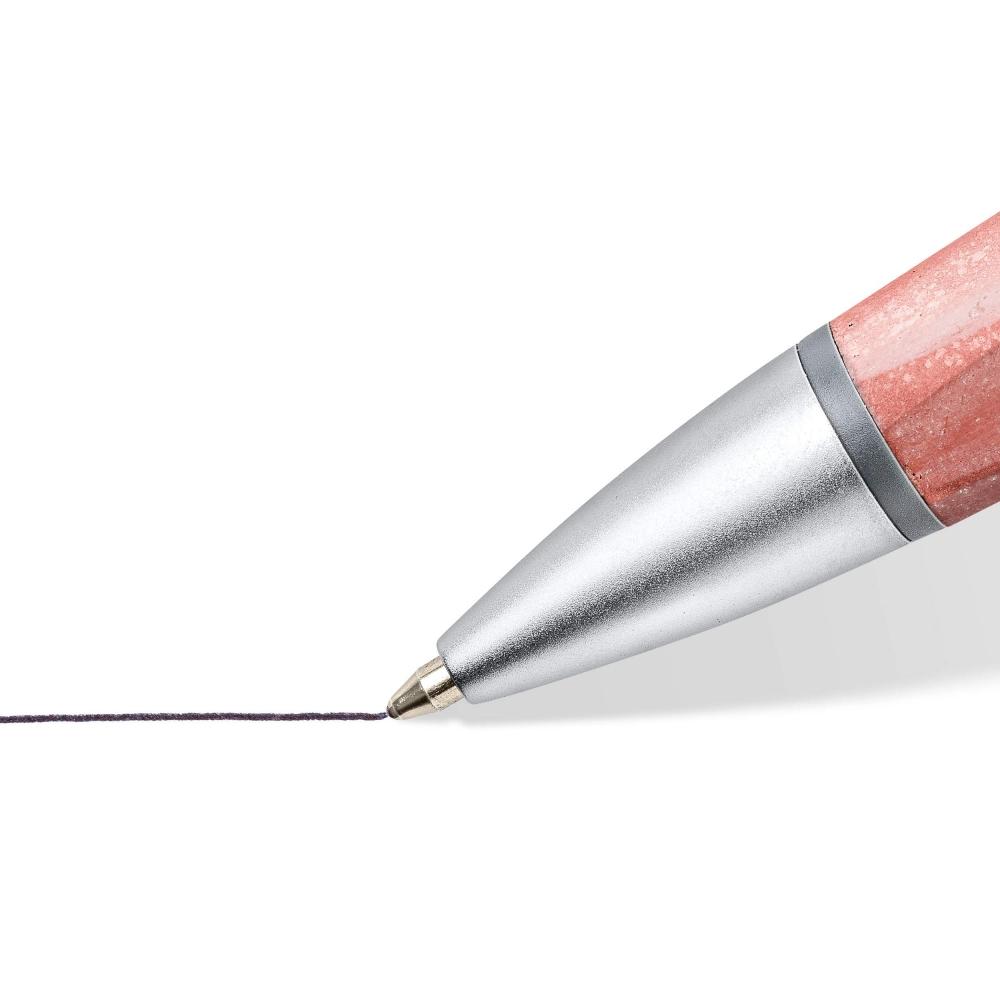 Staedtler Ballpoint Pen Concrete Oil-based 0.7mm Brick Red 441CONB2-9