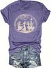 Women's Printed T-shirt, Casual T-shirt