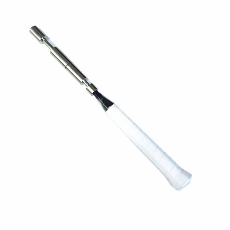 Badminton Racket Trainer: Enhance Finger & Arm Strength, Masterful Swing, Sound & Light Feedback, Whipping Force Practice