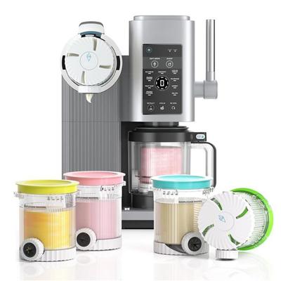 Eisaufbewahrungsglas Kompatibel mit Ninja Swirl NC701 NC701C Creami Eis-Softeisbereiter BPA-Frei Lebensmittelqualität Anti-Rutsch-Behälter für die Küche