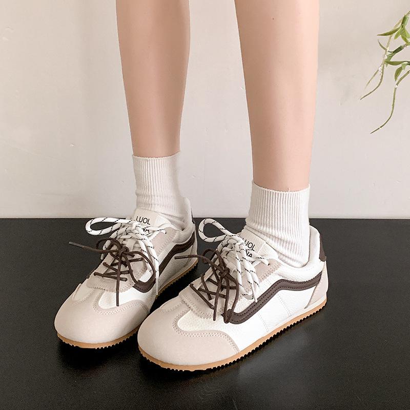 Shoes Dexun Shoes Women's 2025 New Summer Breathable Soft Sole Sports Leisure Double Shoes Versatile Forrest Gump Shoes