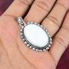 White Coral 925 Solid Sterling Silver Pendant, Handmade Gemstone Pendant Jewelry, Gifts For Wife Brand New Pendant