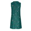 Women's Summer Casual U Neck Printed Sleeveless Dresses