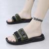 Summertime New Mens Slide Shoes Outside Beach Sandal Shoes Mens Lightweight Slides Men Daily Wear Shoes Flip-Flops Home Slide Shoes Beach Shoes