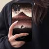Movie The L-Lord R-Rings Black TPU Phone Case For Iphone17 Air 16 15 14 13 12 Pro 11 Pro Max Plus Protective Lens Cover Case