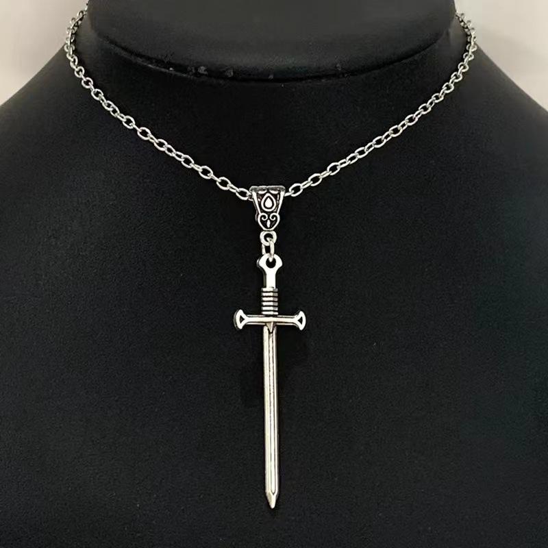 Summer Black Rhinestone Cross Jesus Pendant Choker Necklace for Women Punk Vintage Double Layers Chain Neck Boho Jewelry