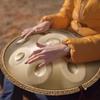 Handpan Drum 22 In 9 Notes D Minor Steel Hand Drum with Mallets for Adult