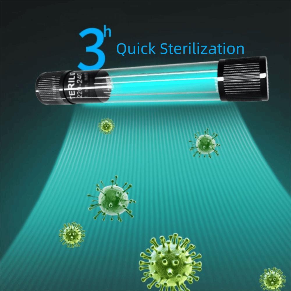 Waterproof Algae Removal Lamp Submersible Water Purification Lamp Aquarium UV Light Algae Clean