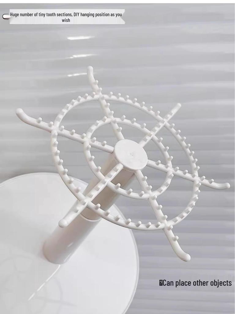 Rotating Labubu Plush Doll Display and Storage Box