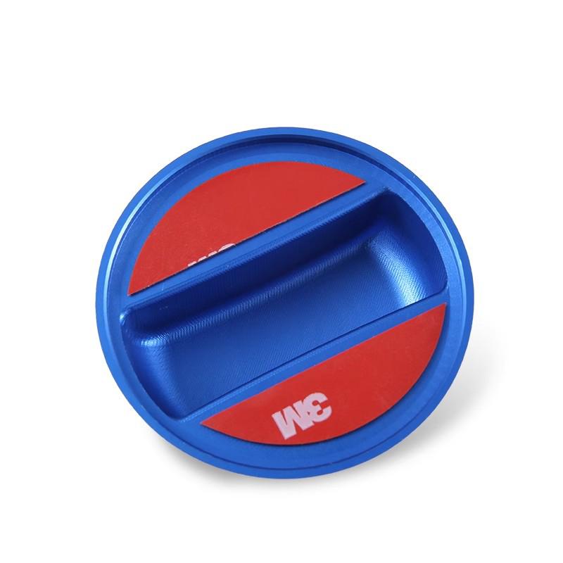 DGT2 Car Fuel Tank Cap Warning Metal Sticker Decorative Protective Sticker For Honda Civic FIT Accord Prelude CRV 5th City CRZ CRX