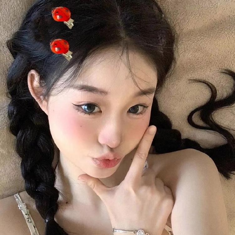 10PCS Realistic Ladybird Hairpins for Kids Teens Hair Barrettes Sweet Style Hair Ornaments for School Event Outings