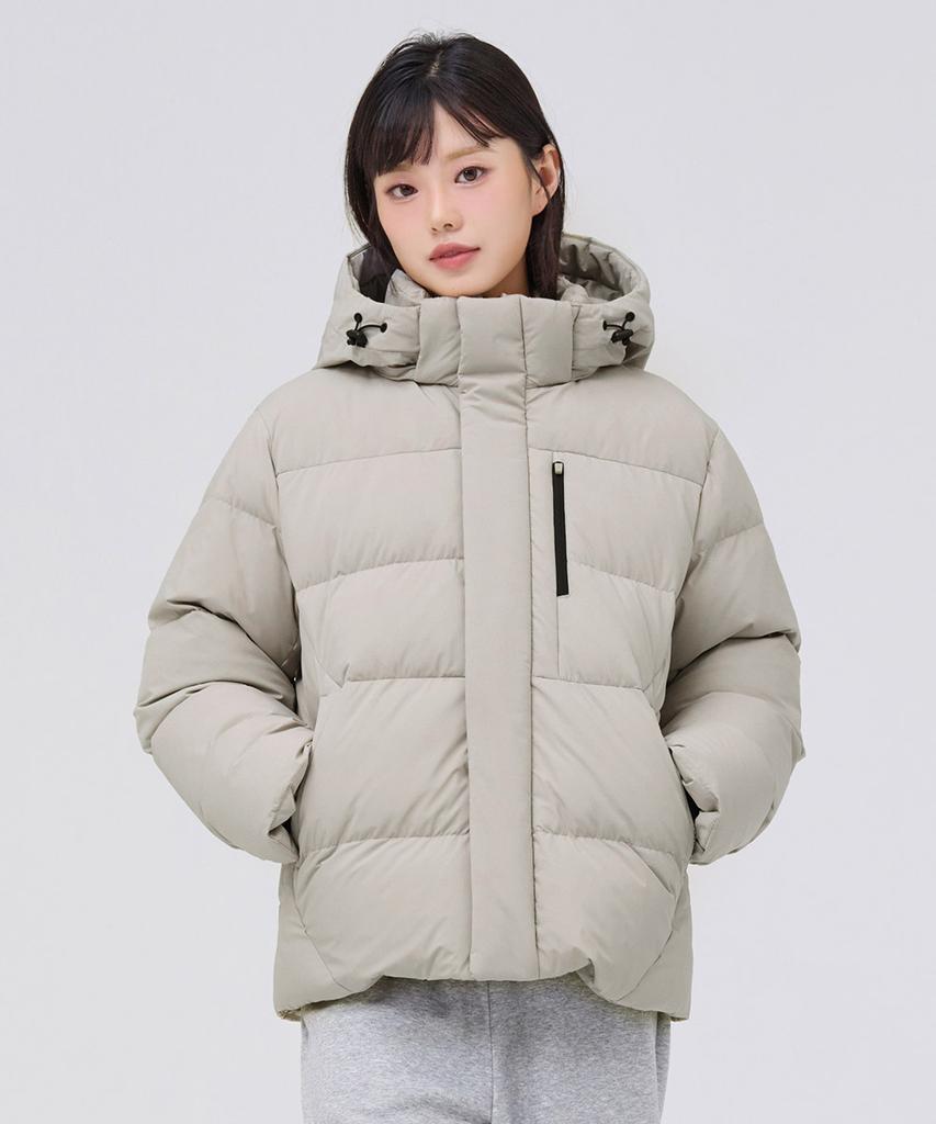 Chasecult Unisex Detachable Puffer Jumper - Beige