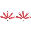 25/50 PCS Grass Mowing Blades Replacement Scratch-Resistant Plastic Grass Trimmer Blades for L85 Sawtooth Trimmer Accessories