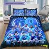 Vintage Football Team Players 69th Anniversary Print 3‑Pieces Duvet Cover Set Sports Bedding Without Pillow Core or Comforter