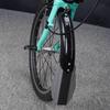 Guardabarros Plegable para Bicicleta Rueda Trasera Delantera Guardabarros de Rueda de Bicicleta Repuesto Guardabarros Modificado para Bicicleta Fácil de Instalar