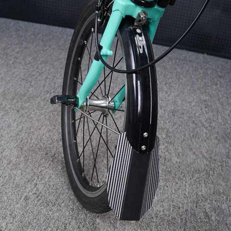 Guardabarros Plegable para Bicicleta Rueda Trasera Delantera Guardabarros de Rueda de Bicicleta Repuesto Guardabarros Modificado para Bicicleta Fácil de Instalar
