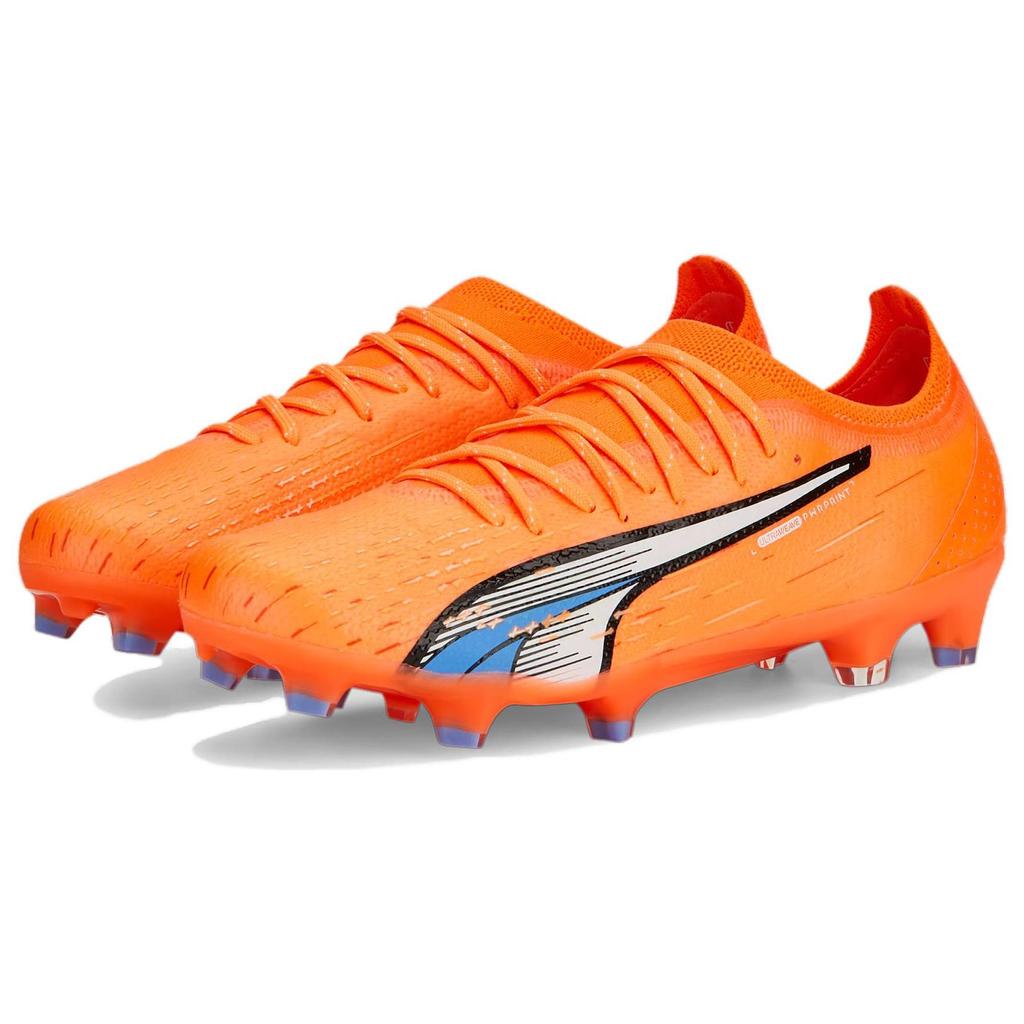Puma Ultra Ultimate FG AG Supercharge Pack Women Sneakers Orange Ultra-Orange White 107215-01