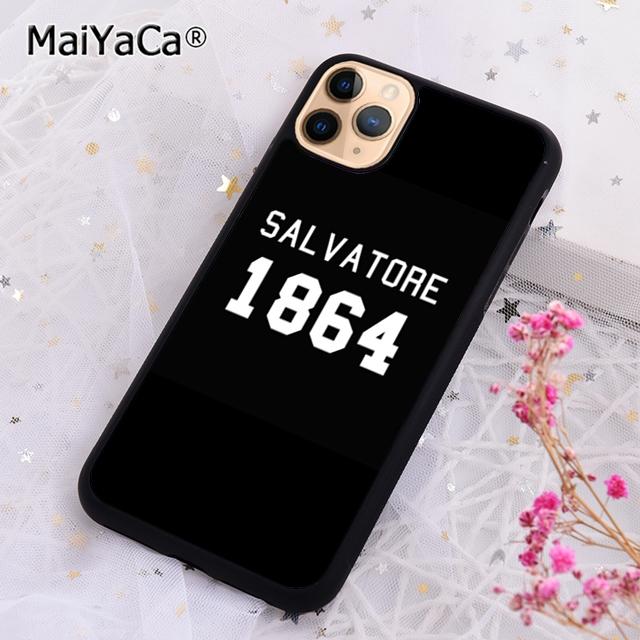 MaiYaCa Vampire Diaries DAMON Stefan Salvatore Phone Case For iPhone 17 Air 16 16e 15 14 Plus 11 12 13 Pro Max Cover Coque