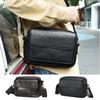 Luxury Leather Crossbody Bag Men PU Mobile Phone Bag Fashion Shoulder Bag Men  Street Wear
