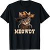 Cowboy Cat Meowdy T-Shirt