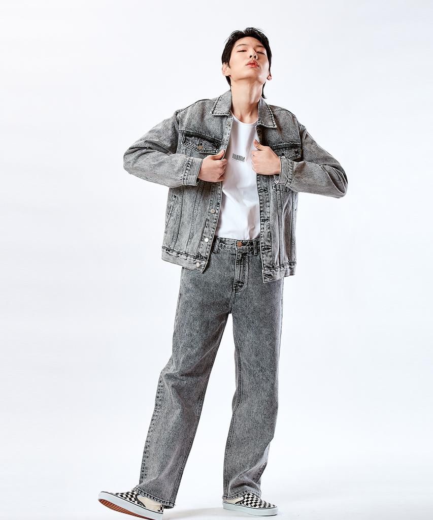 Philogram Black Snow Denim Jacket