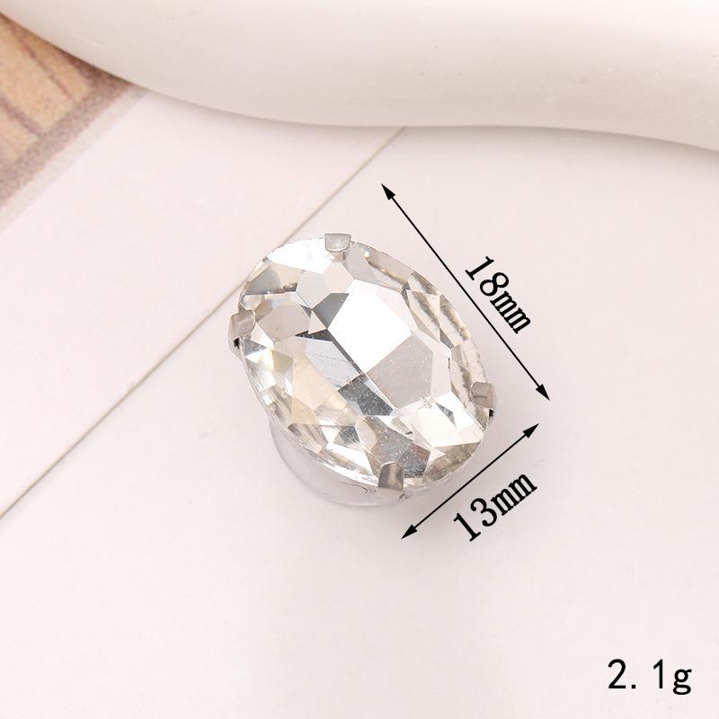 Zinc Alloy Pearl Flower Clog Accessories - DIY Shoe Buckle Decoration