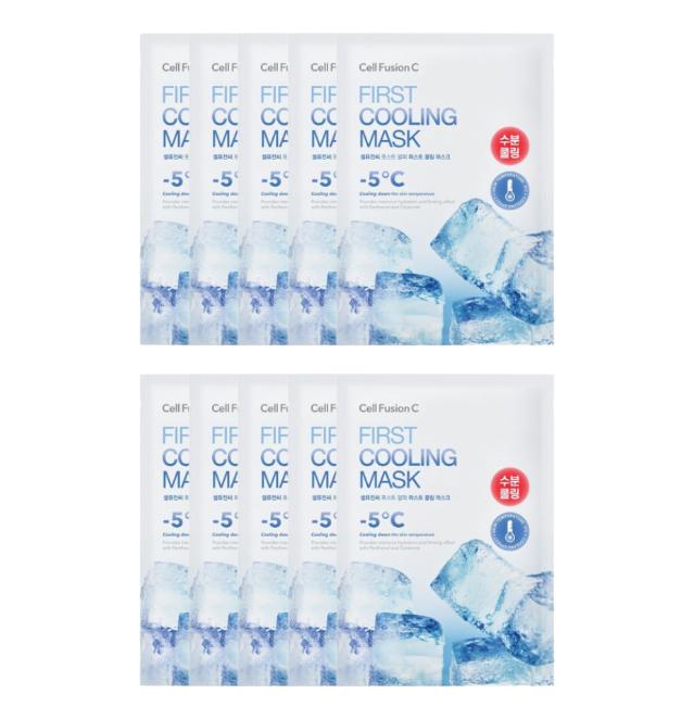 

[Коллаборация Sanrio My Melody] Cell Fusion C Post Alpha Первая охлаждающая маска 27 мл × 6 штук (3 варианта) # 10 sheets