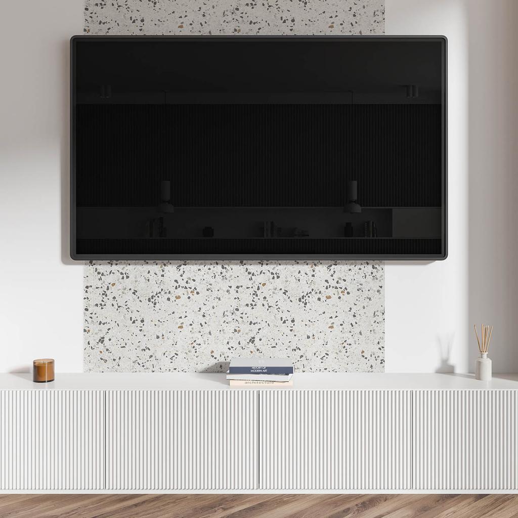 Samoprzylepna Dekoracja Z Grafiką Do Biura Lub Gabinetu 120X60 Cm Wzór Z Drobnymi Kamieniami