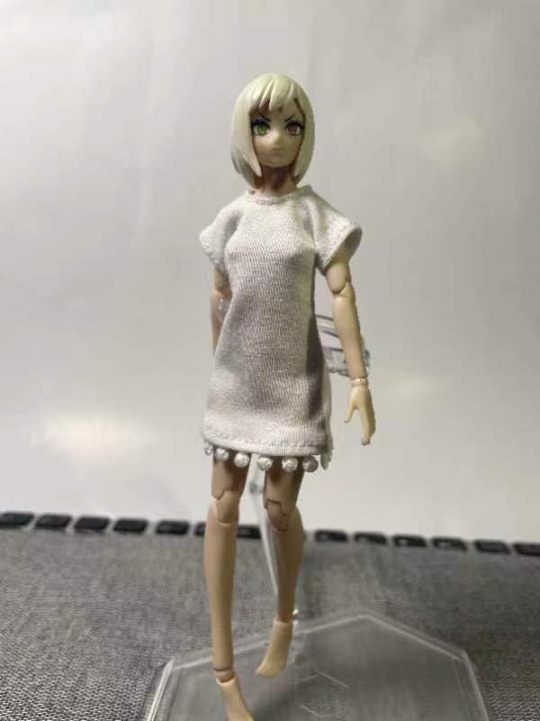 This cute dress is perfect for scale perfect for scale including Mecha Girls and Bishoujo and body not one-piece 1/12 figures. It's 1/12 figures,