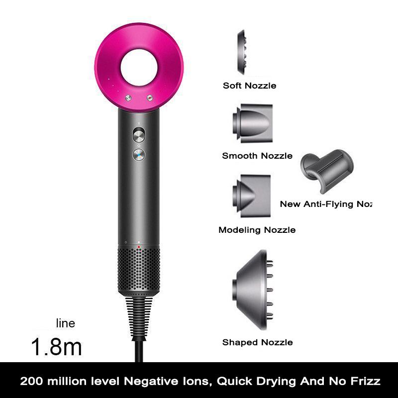 Blattloser Haartrockner Negative Lon Hair Care Professinal Quick Dry 220V Home Leistungsstarker Haartrockner Constant Anion Electric Blow Dryer
