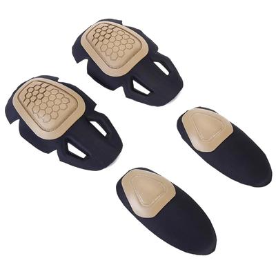 Taktische Knie- und Ellbogenschützer G4 Frog Suit Knieschützer Uniform Paintball Jagd Airsoft Knieschoner Interpoliertes Knieschützer-Set