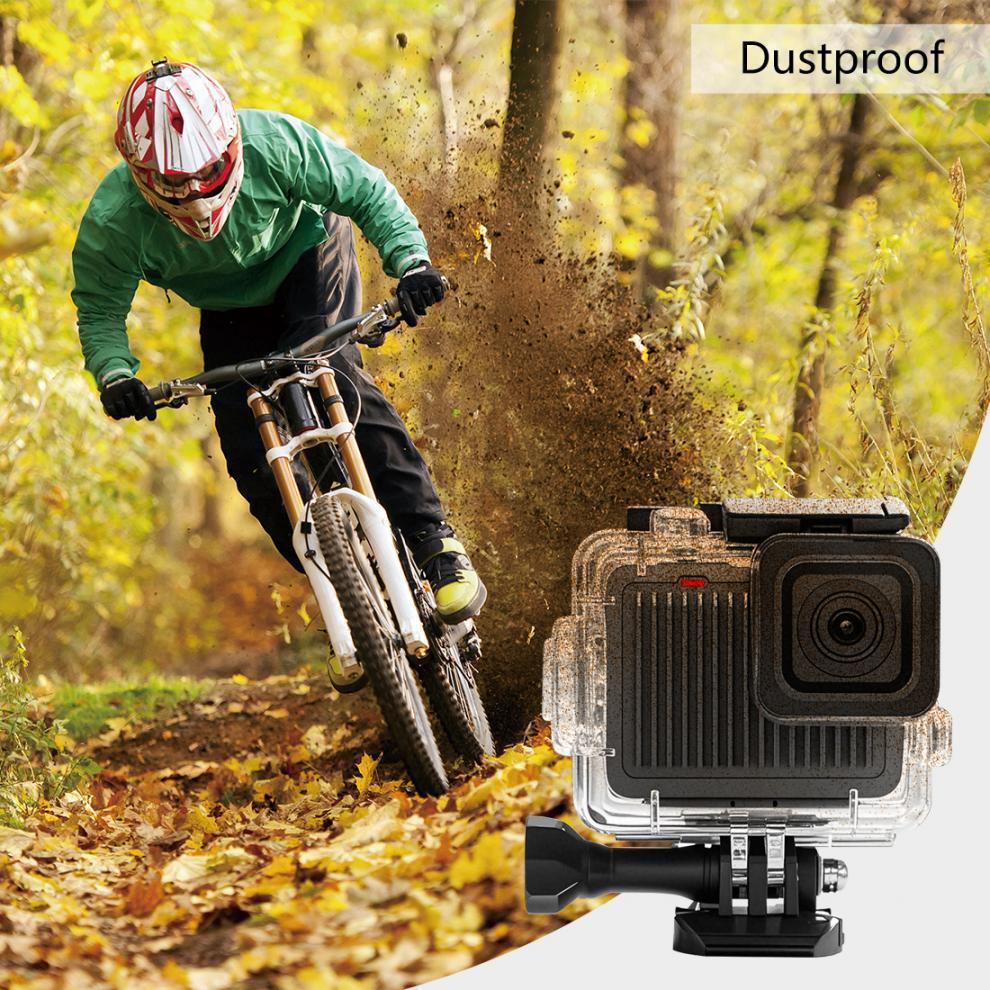 Fat Cow GoPro HERO 4K Sports Camera Waterproof Case - 60M Diving Protection, High Transparency