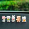 Mini Animal Car Decoration Trending Design Console Ornament Funny Cute Dashboard Figure