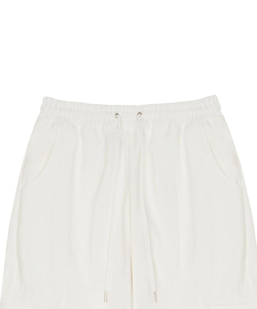 LUVISTRUE Ch Tuck Bootscut Pants(White)