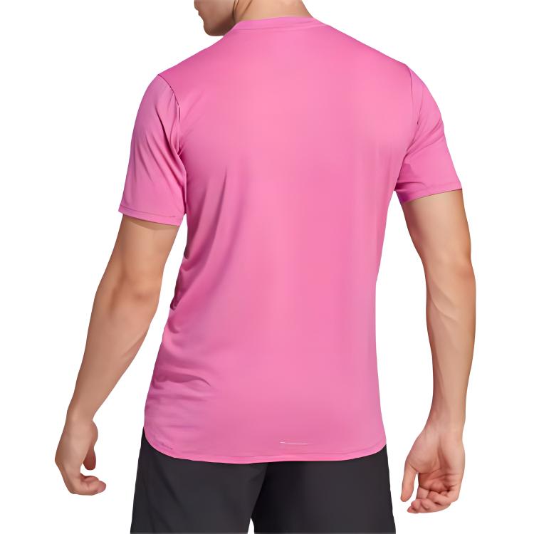 adidas Designed for Training AEROREADY HIIT Color-Shift Training Tee Preloved Fuchsia Men Streetwear IB9107