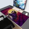 PC Red  White Anime Character Gaming Mouse Pad Waterproof Desk Mat for Gamers