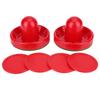 Plastic Lightweight Goalies Ice Hockey Pushers Pucks Set Replacement for Tables Game