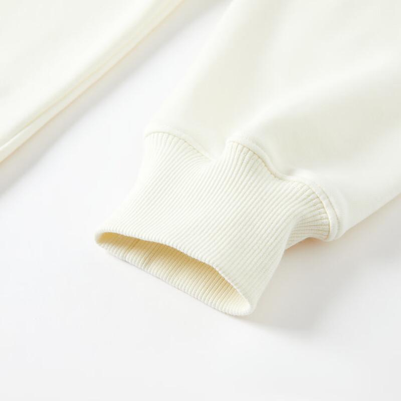 Elva's Island Women's Letter Print Hooded Sweatshirt