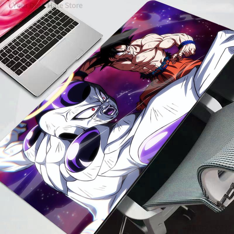 Big Mouse Pad Dragon Ball DBZ Computer Speed Type Carpet Mat for E-sports Players Laptop Keyboard Mousepad Desk Anime