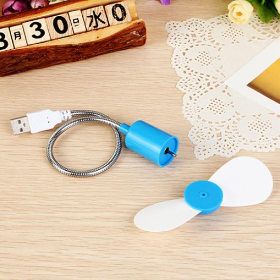 Mini Portable Flexible USB Cooling Fan Cooler for Laptop Desktop PC Computer