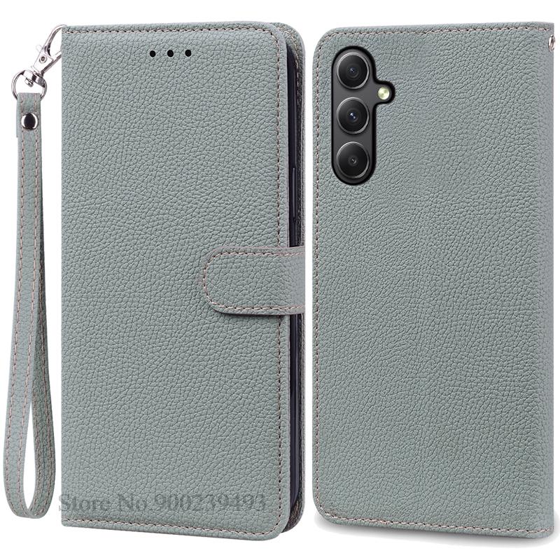 Für Samsung Galaxy M35 Hülle Leder Brieftasche Flip Handyhülle Für Samsung M35 5G Hülle Coque Fundas Für Samsung M35 SM-M356B Hülle