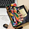 Kunstenaar Pablo-Picasso Telefoonhoesje Voor Samsung S26 S25 S24 FE S23 S22 S21 Plus S20 Ultra Note20Ultra Zwart Zacht Hoesje