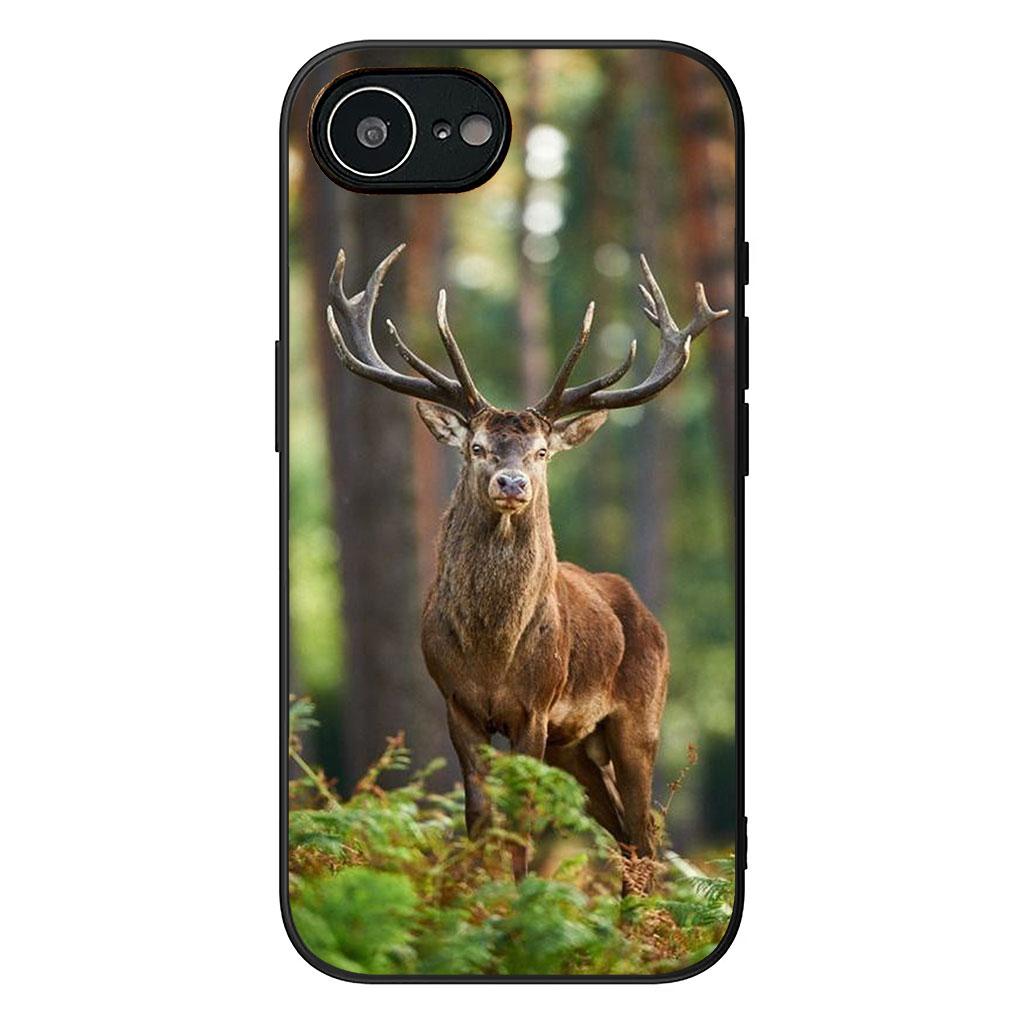 Cover for Apple iPhone 16 15 14 Plus 13 12 Mini 17 Pro Max + ProMax 16E Air Phone Case Sika Deer Squirrel