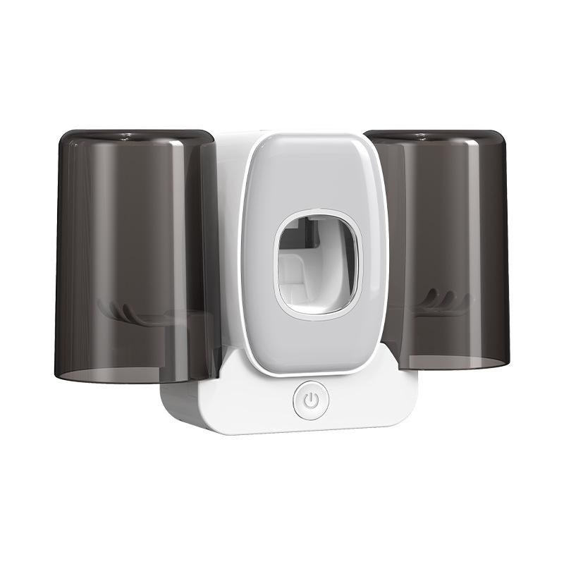Smart Wall-Mounted Toothbrush & Cup Holder with Sterilizer